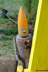 ドアの横から