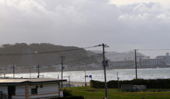 8時過ぎの海