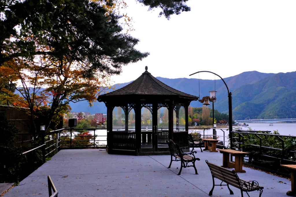 ホテルの夕散歩