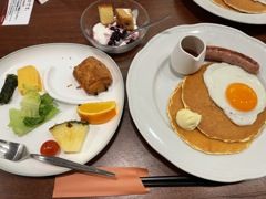 ホテルの朝食