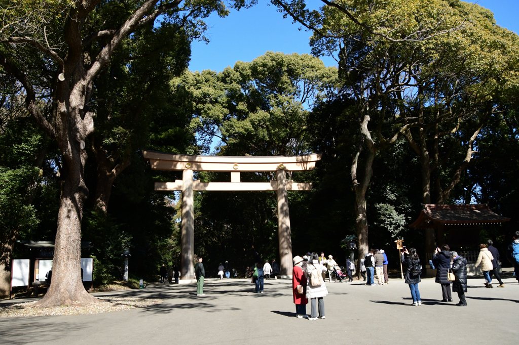 明治神宮鳥居