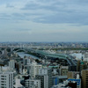 東ロビーから隅田川