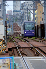 坂を登り切って