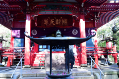 弁財天にお参り