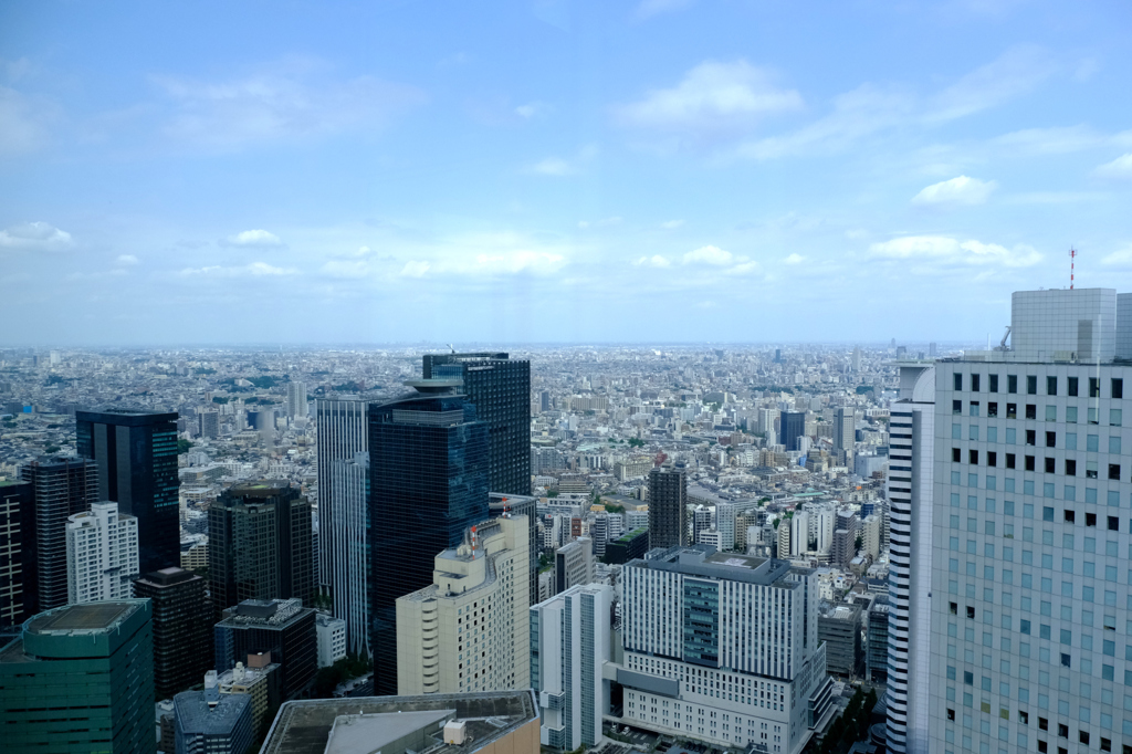 ビル群とそのむこう
