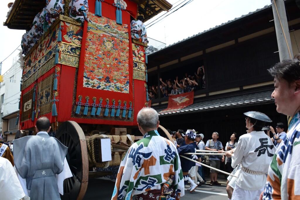 大人気の長刀鉾