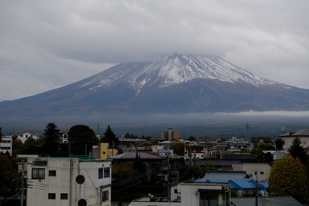 午前７時１０分7階のレストランから