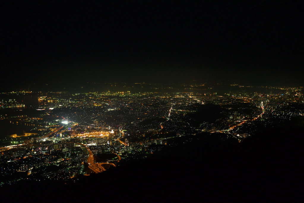 皿倉山からの夜景