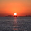 播磨灘の夕日