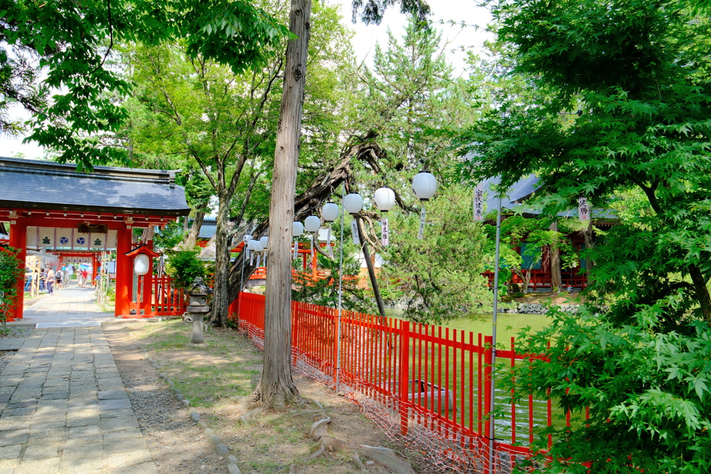 上田市 生島足島神社