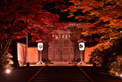 紅葉の名刹