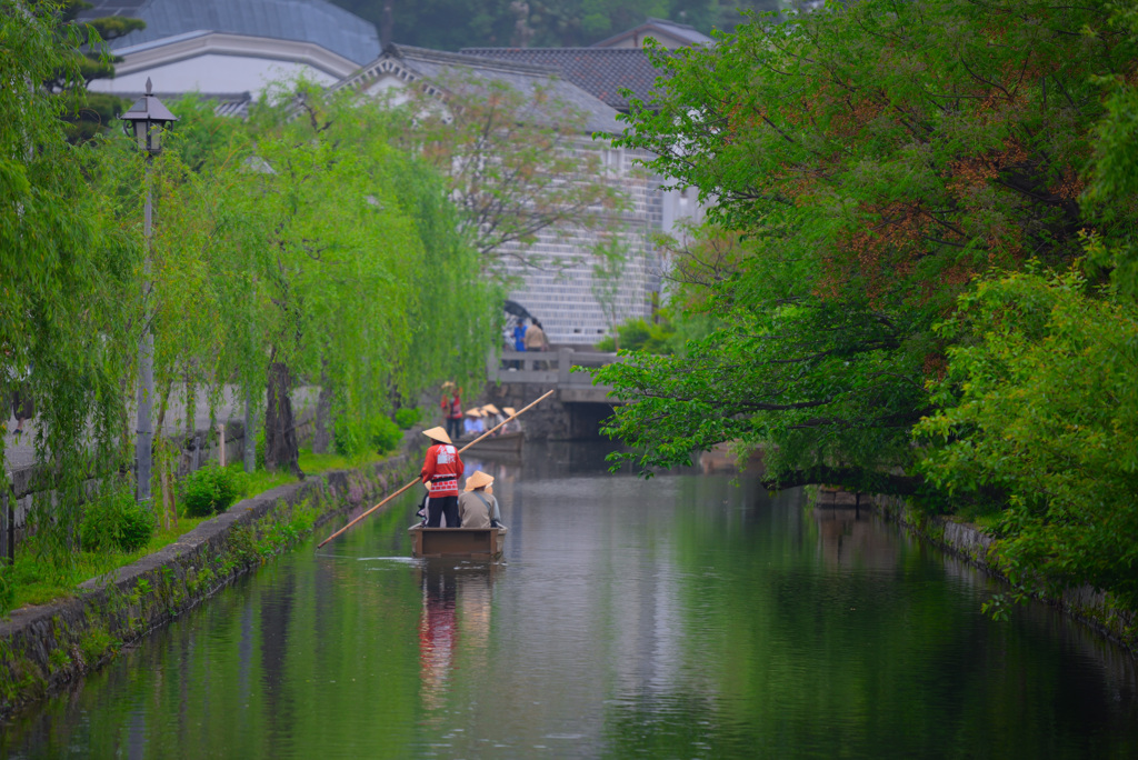 雨の倉敷