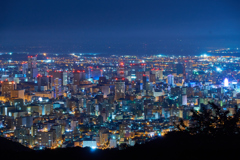 札幌の夜景