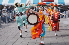 あふれる笑顔の踊り子
