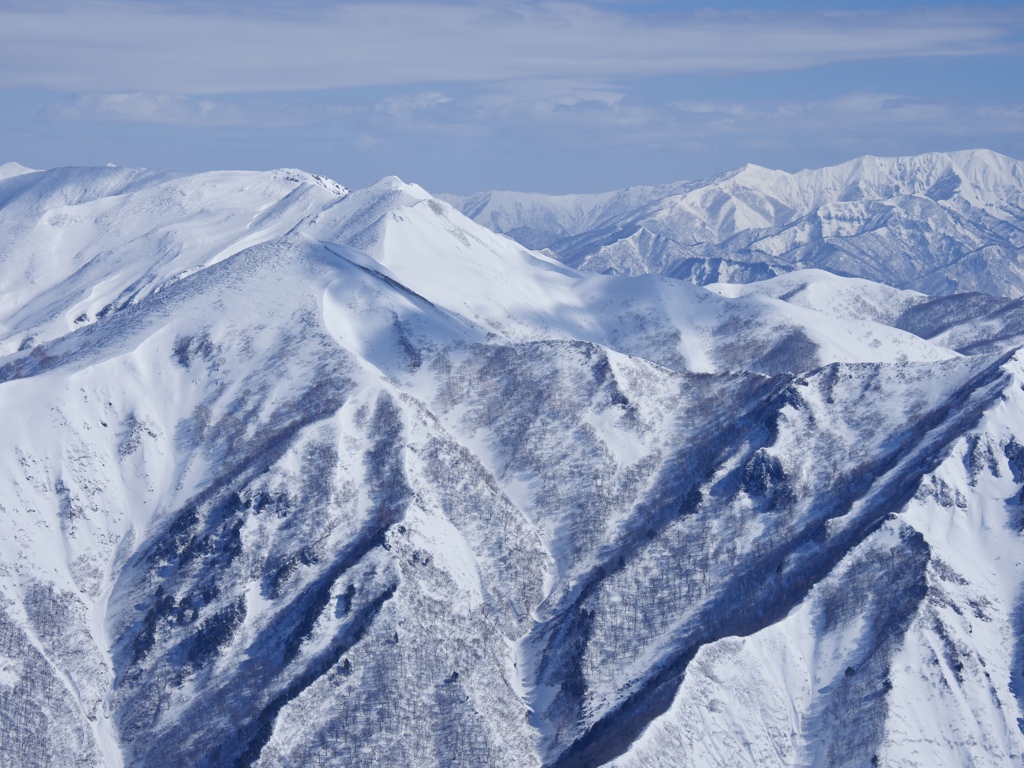 雪の白毛門