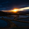 夕暮れ