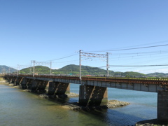 夏の橋脚