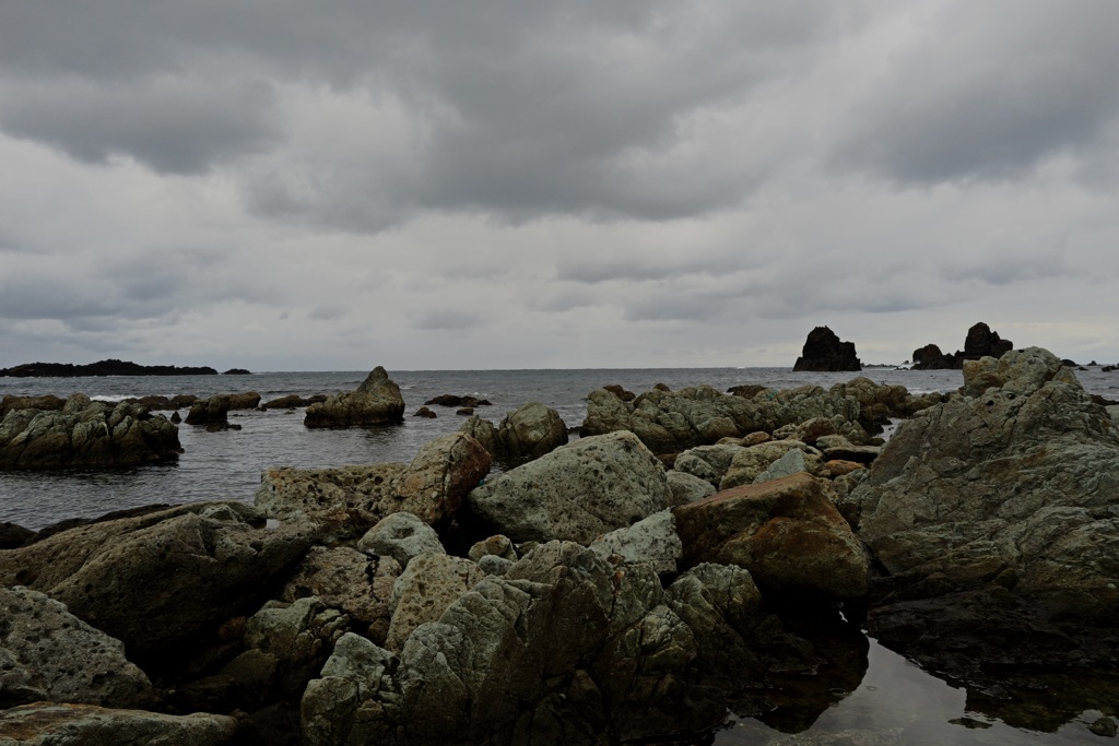 寒い海