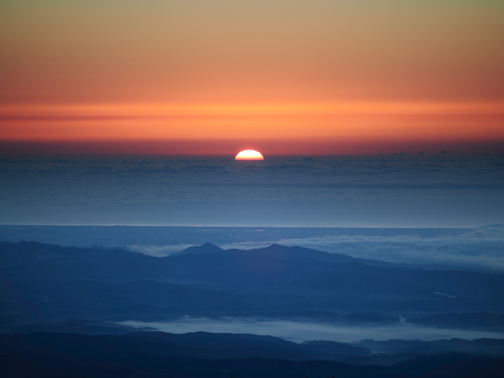 １０月１日の朝日