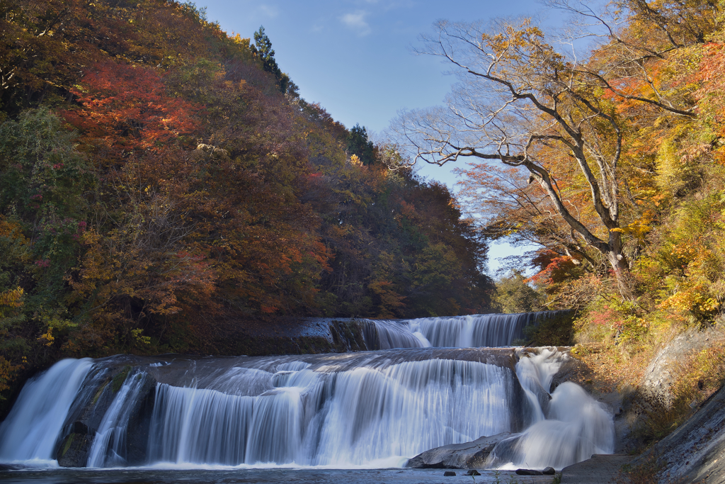 たまには滝でも