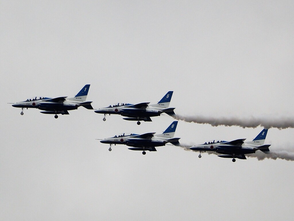 ブルーインパルス現る