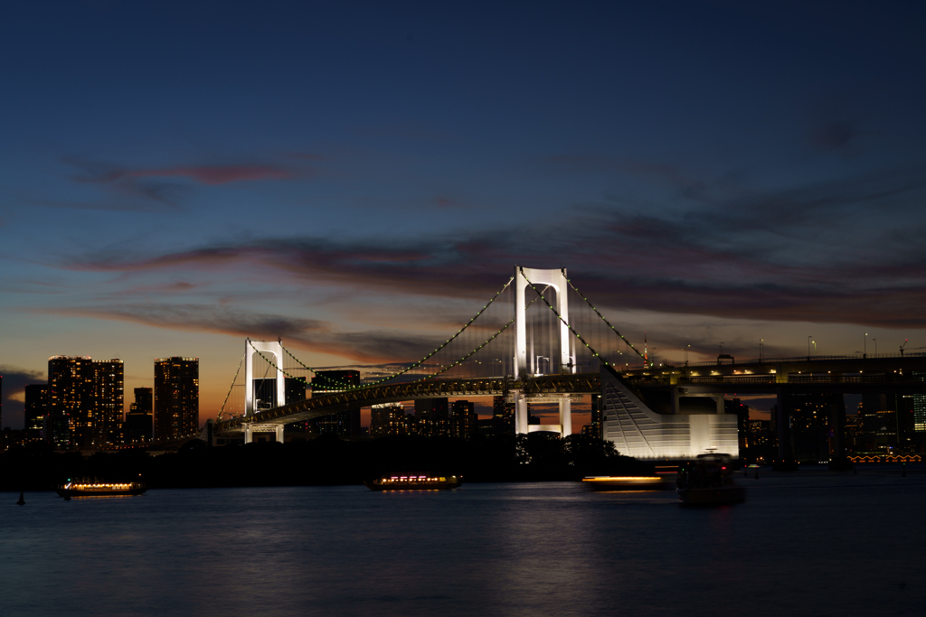 お台場の夕景