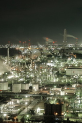 工場夜景　うみてらす　四日市