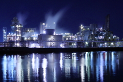 工場夜景　姫路