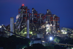 工場夜景　北九州