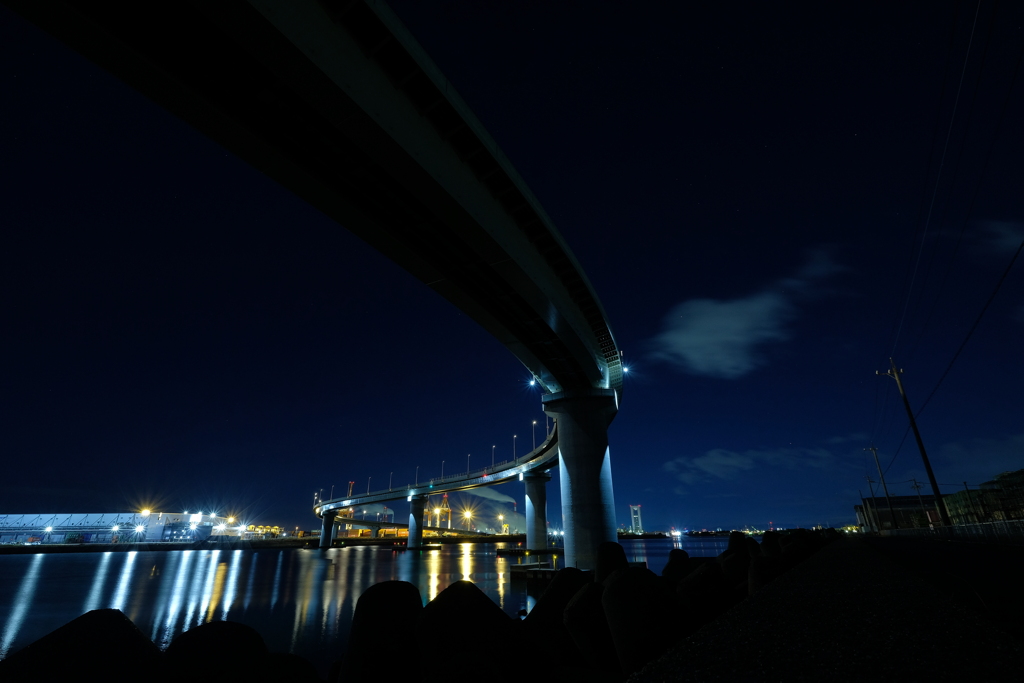 工場夜景　いなば　四日市
