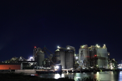 工場夜景　北九州