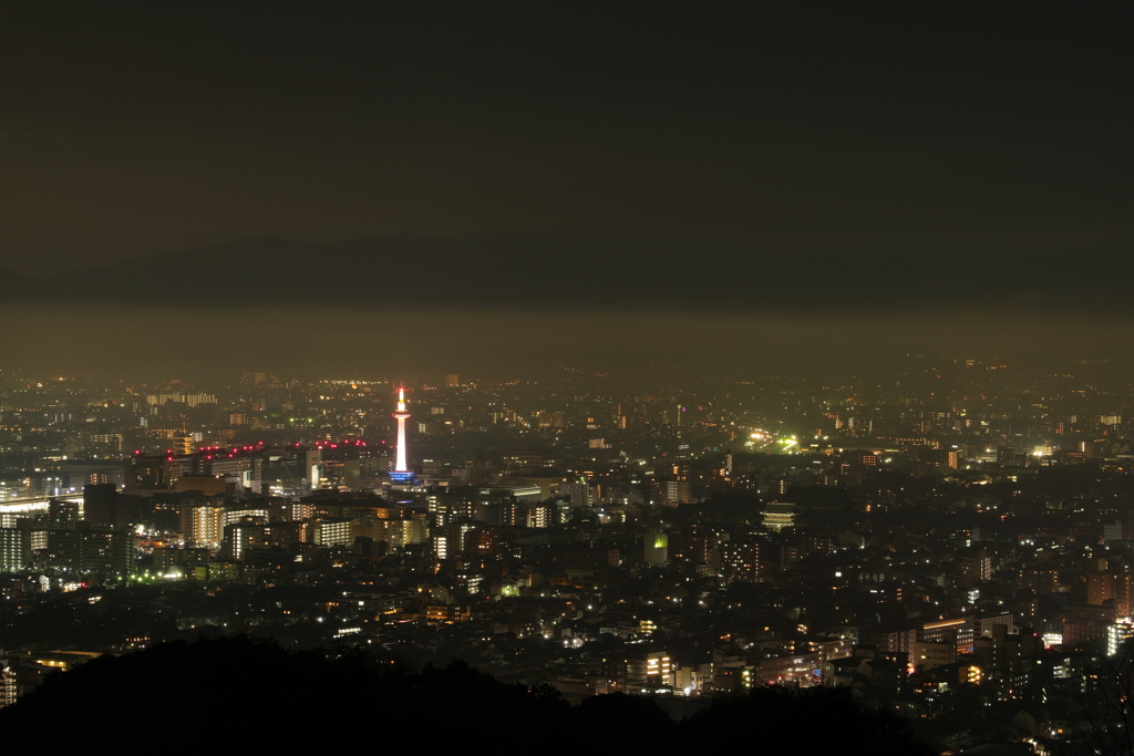 雨夜景