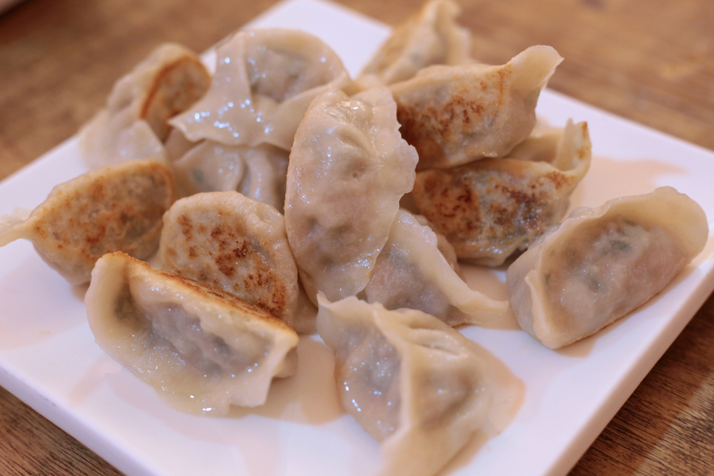 スクンビット41の中国料理店 老地方餐館 焼餃子