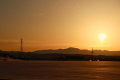 ある日の夕方