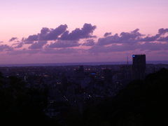 夕暮れ