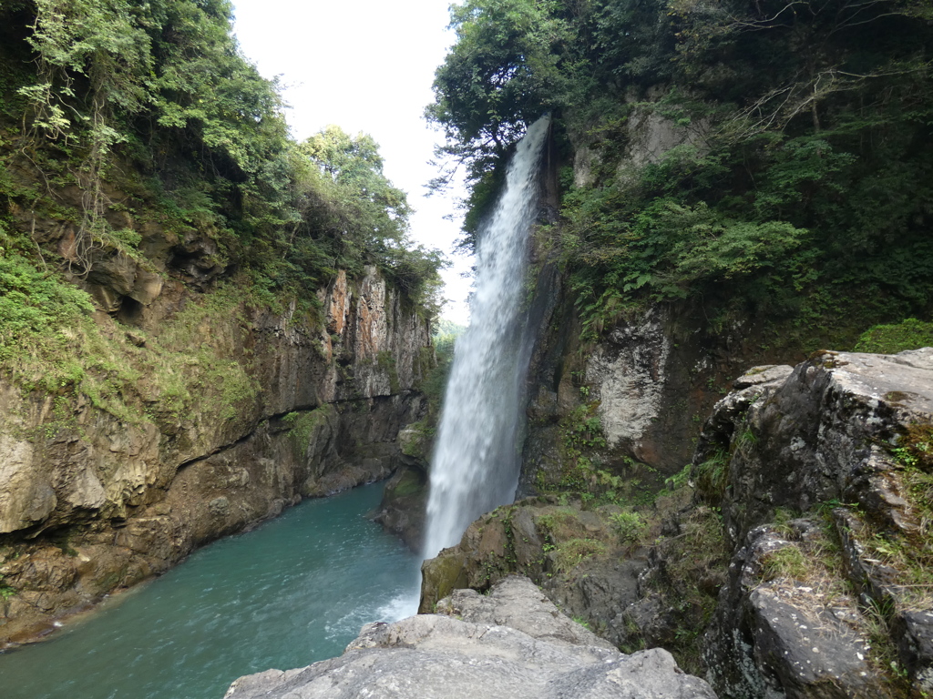 手取峡谷　綿が滝