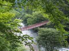 秋川渓谷の石舟橋