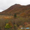 赤城山ツーリングの一コマ - 赤城山鳥居峠から見た紅葉