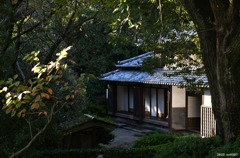 秋の日の古民家