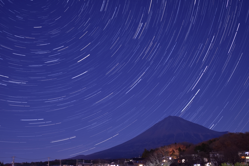 宇宙と富嶽とわが町と