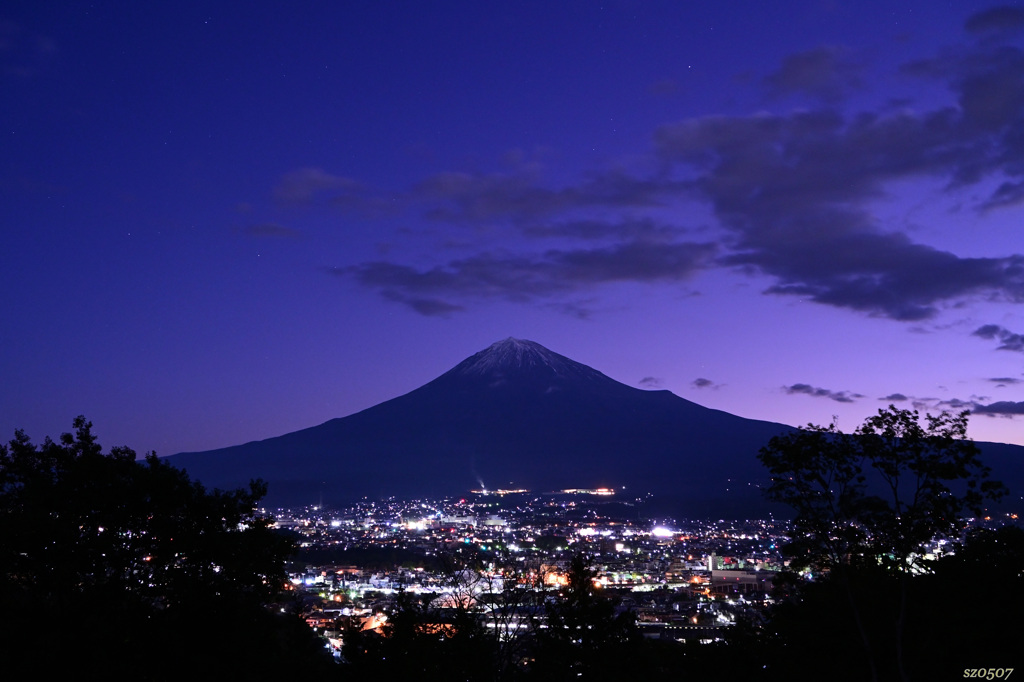 夜明け