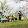 松本市城山公園にて