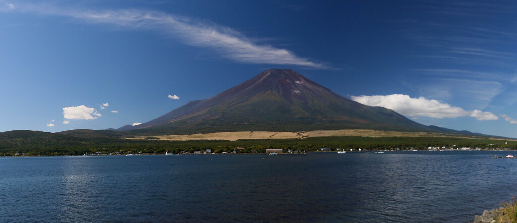山中湖から