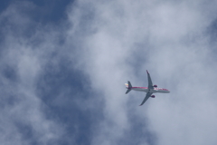 松本市上空のFDA機