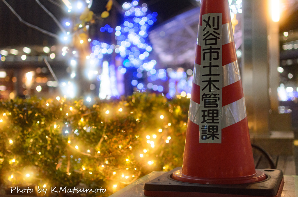 刈谷駅前イルミ3