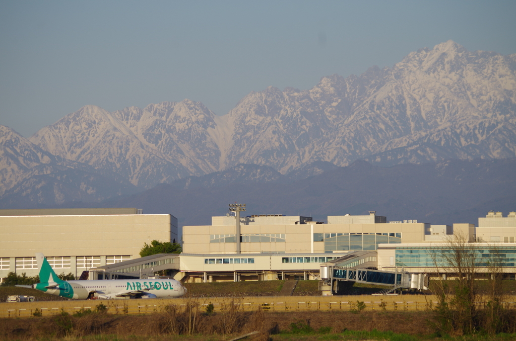 春の剱岳