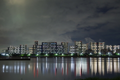 マンション夜景