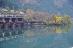 秋のダム②