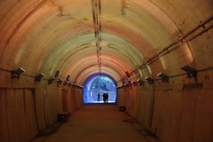 トンネルのライトアップ