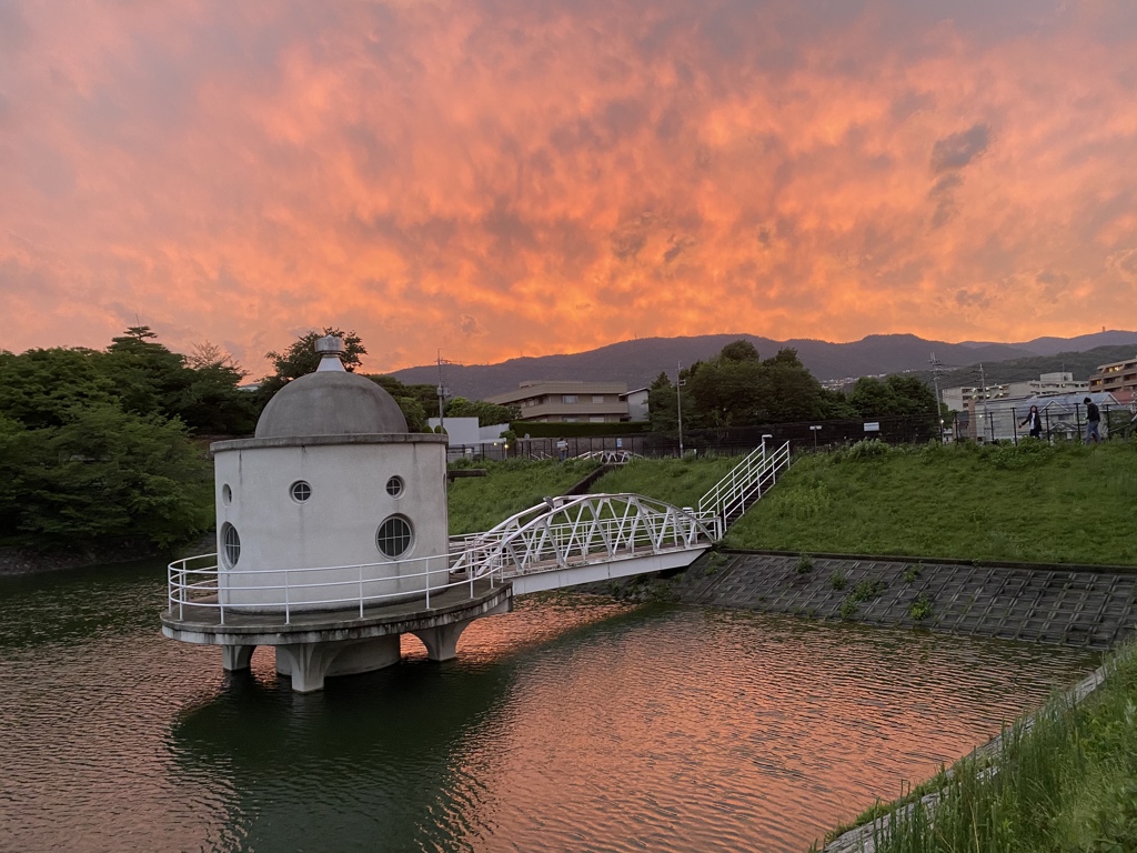 ある日の夕景